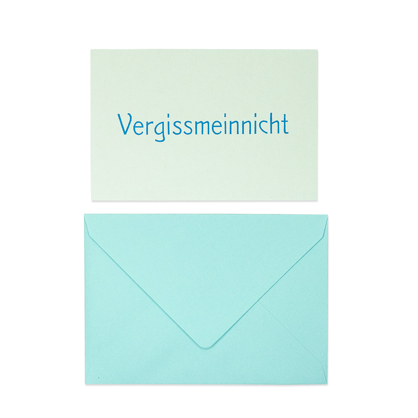 Vergissmeinnicht mit Umschlag
