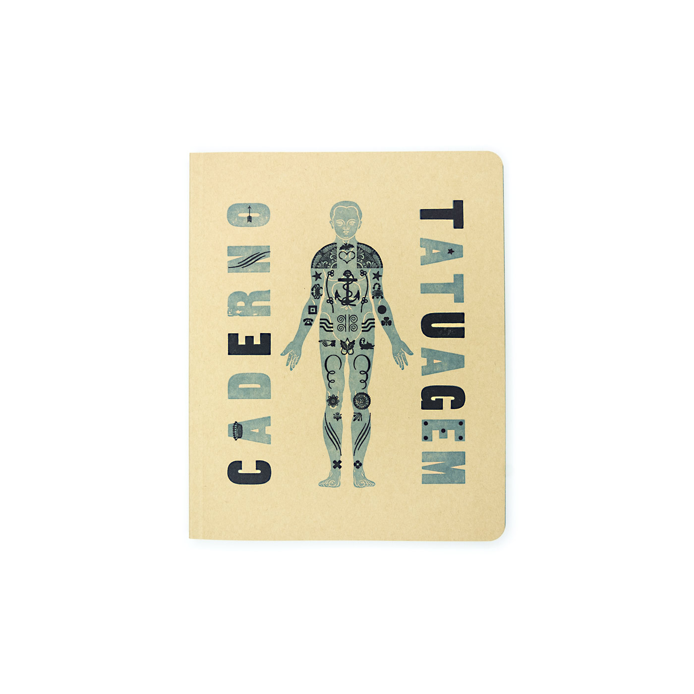 Serrote Caderno Tatuagem